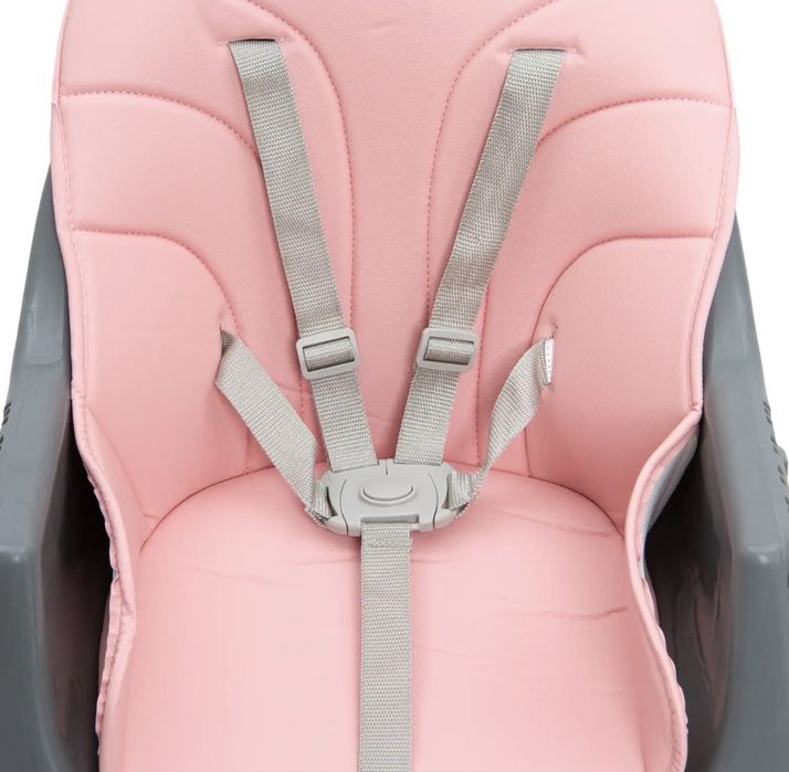 Стульчик для кормление розовый