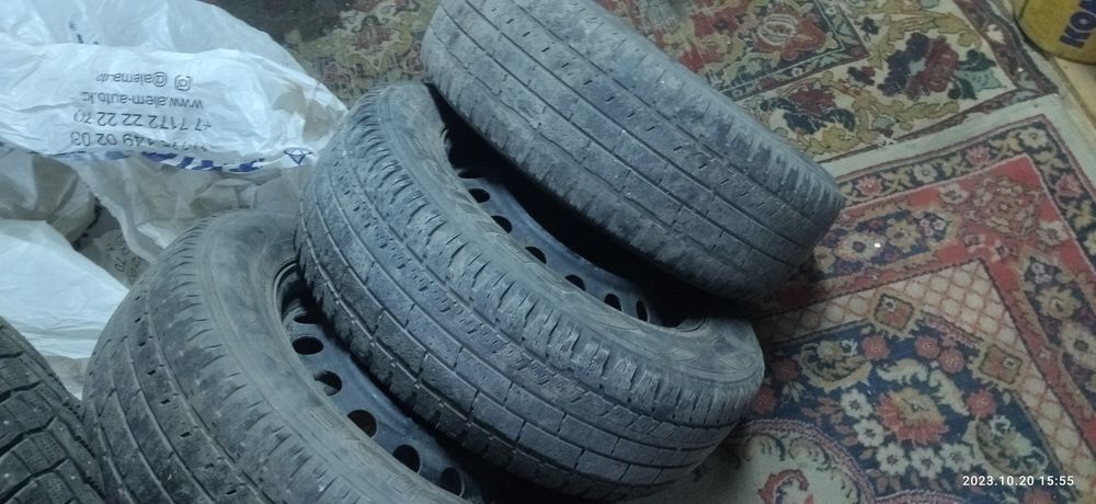 Шины  3 баллона с дисками!!!