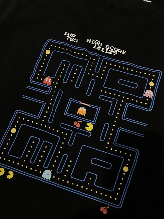 Uniqlo x Pac Man оригинална мъжка тениска, L размер