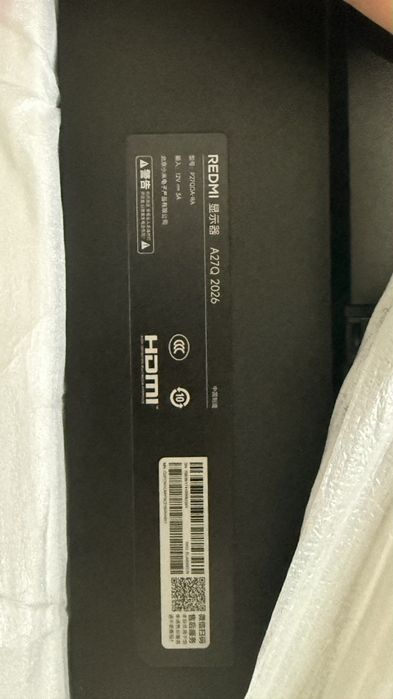 REDMI MONITOR
A27Q 2026
120Hz
2560x1440