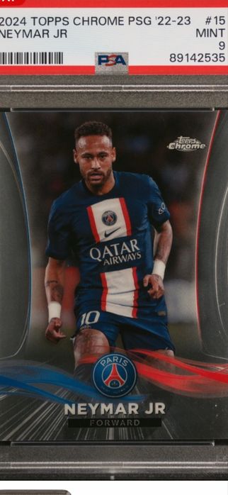 Neymar Topps Chrome