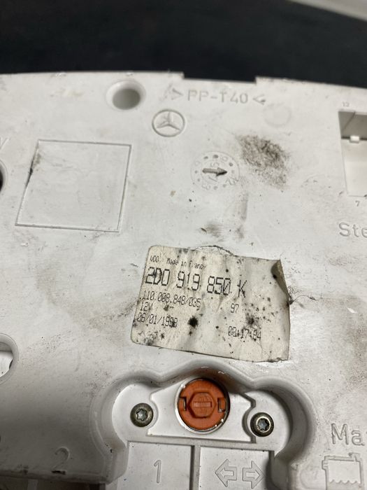 Ceas ceasuri bord Volkswagen Vw LT 2.8 TDI 2D0919850K LT 28 LT 46 LT35