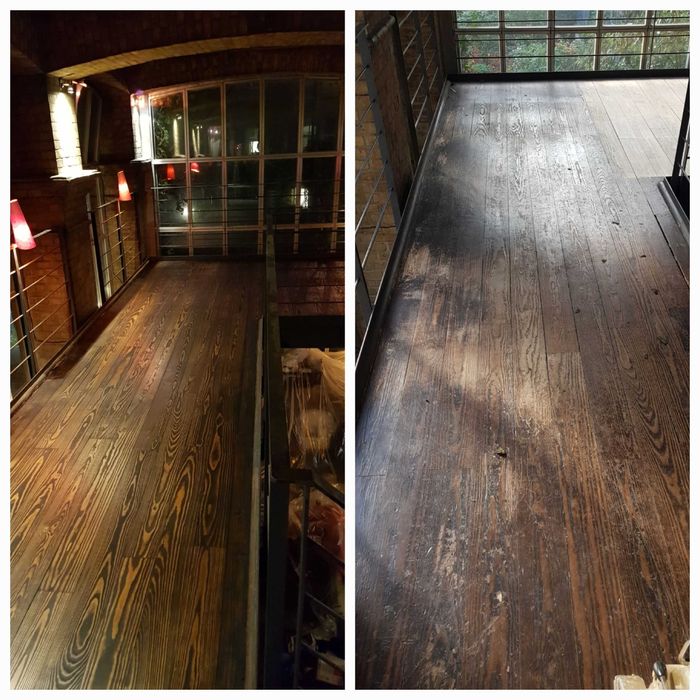 Циклене на паркет и дюшеме