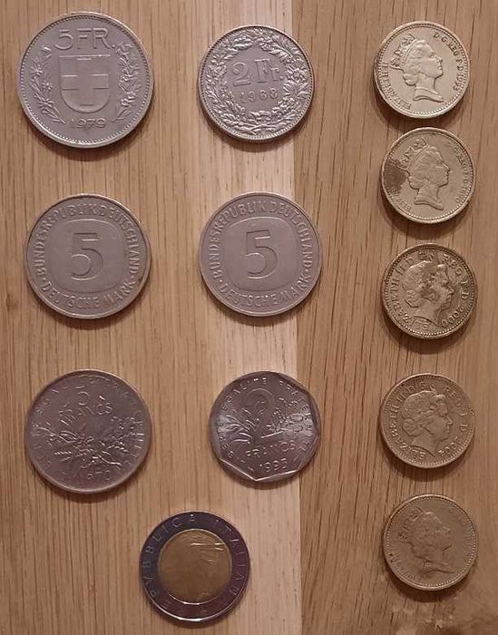Стари и чужди банкноти и монети