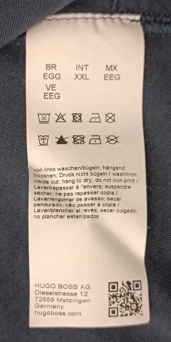 Hugo Boss Soody 2 Hoodie оригинално горнище 2XL Бос памучен суичър