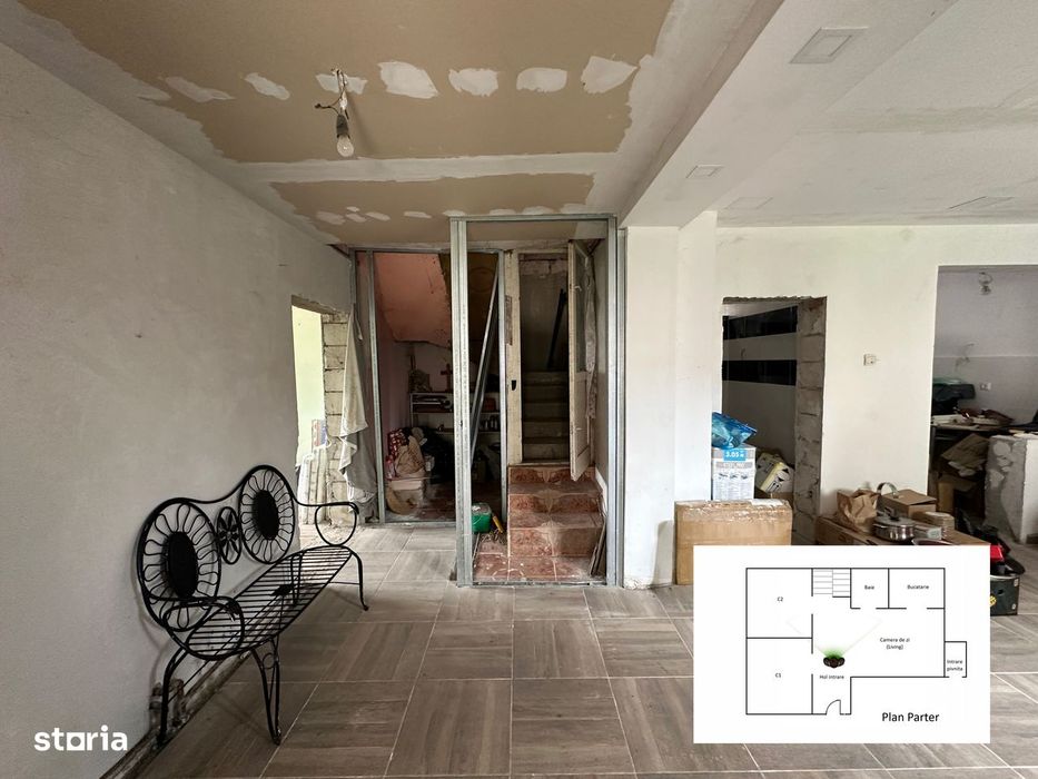 (Pers fizica) | 5 camere | accept schimb apt + diferenta | teren 1000m