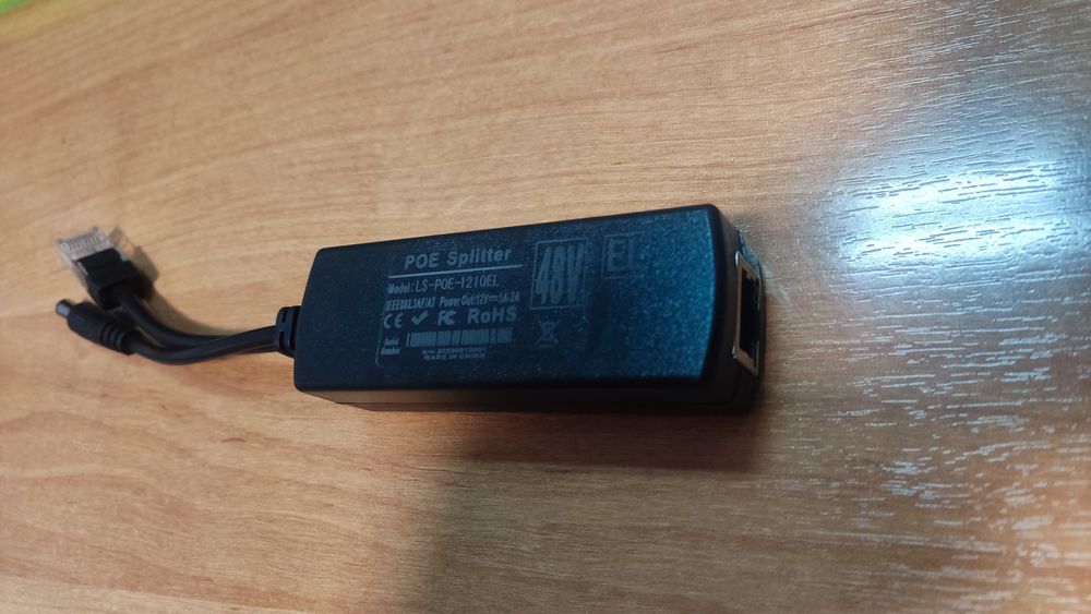 Коммутатор POE Switch для питания видеокамер