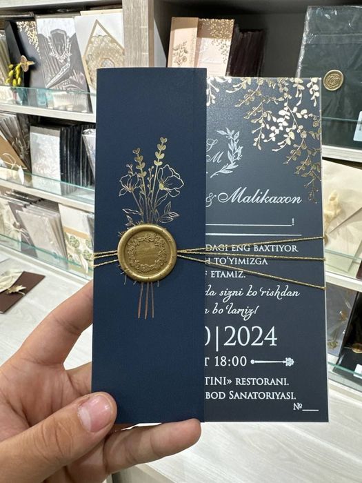 Taklifnomalar arzon narxlarda,Пригласительньй