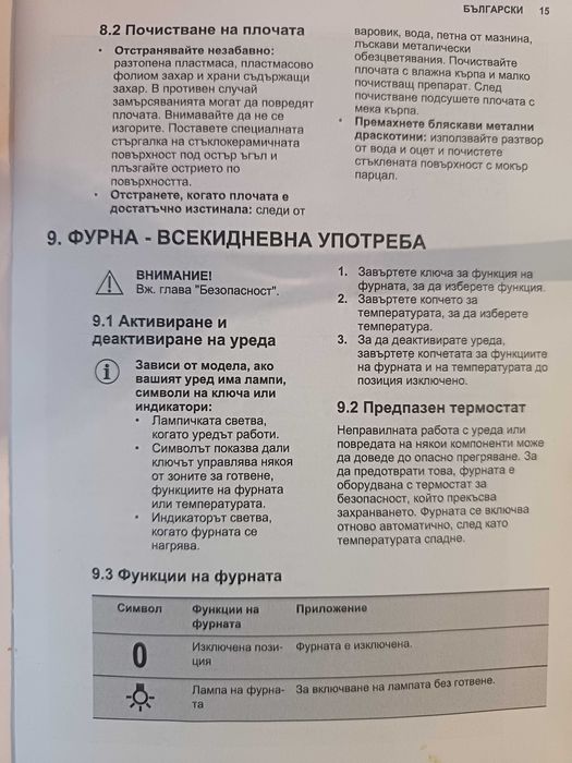 Електрическа готварска печка с керамичен плот - AEG