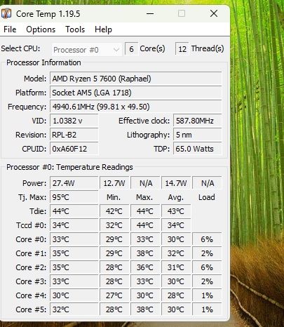 PC Gaming – ryzen 5 7600 & RTX 3060 Ti, 16GB ,1TB