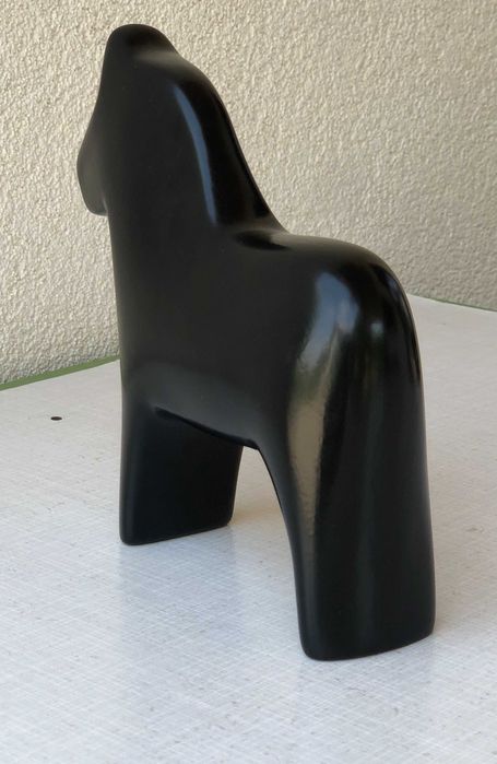 Figurina mare rara, cal Dala ceramica, editie limitata Ikea, 75 de ani