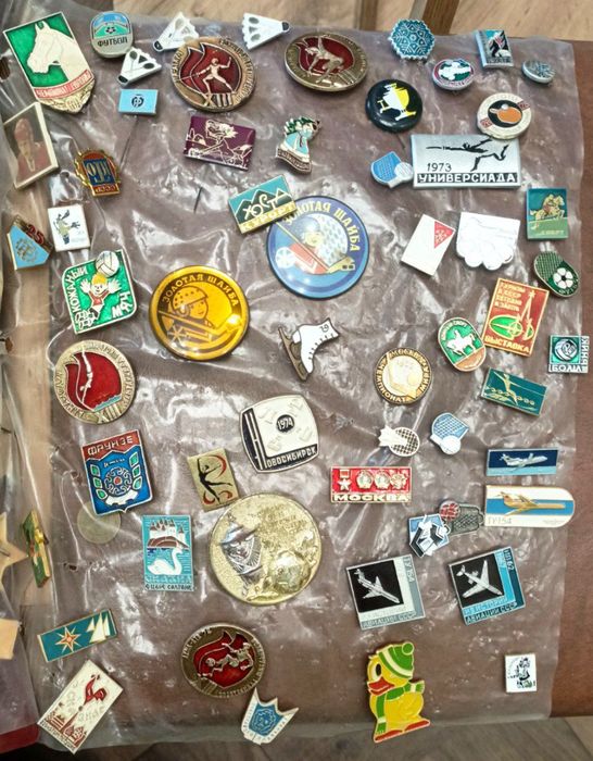 Значки советские