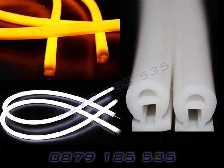 LED DRL ленти дневни светлини бягащ мигач дрл светещи ледове