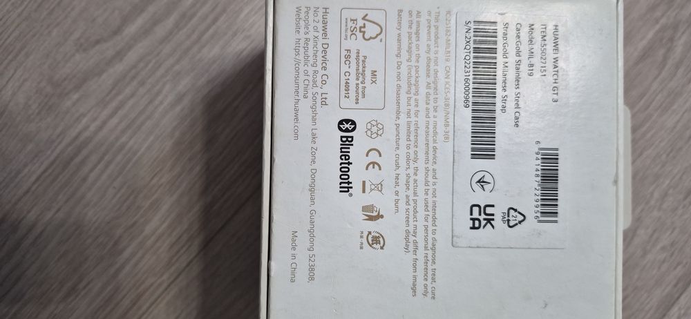 Huawei Watch GT 3  42 mm.