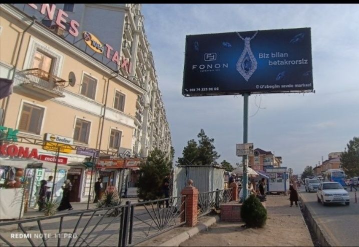 Led ekran va bilbordlarda reklama