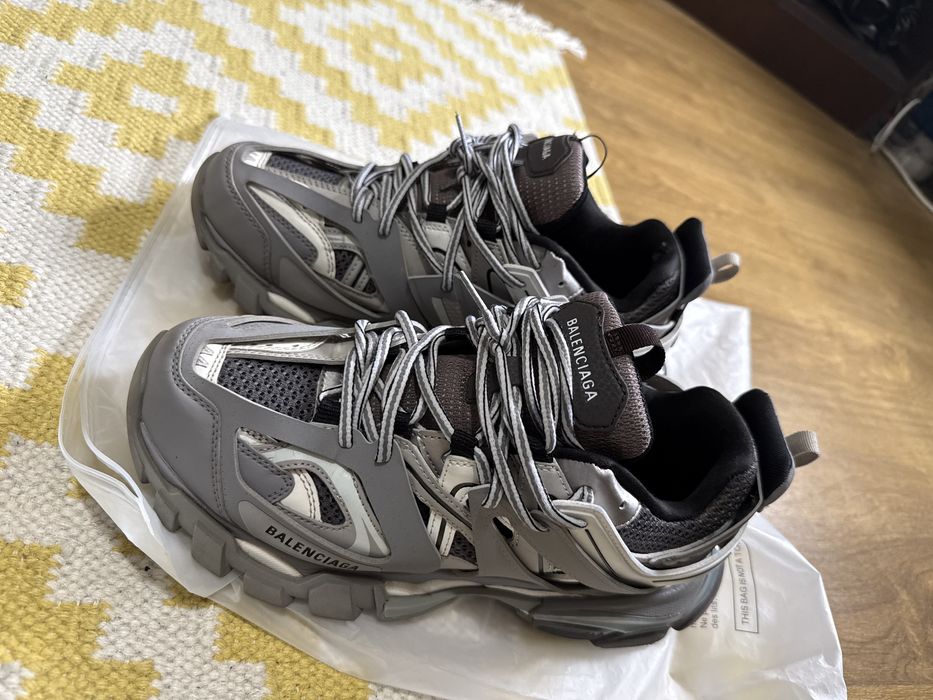 balenciaga track gray