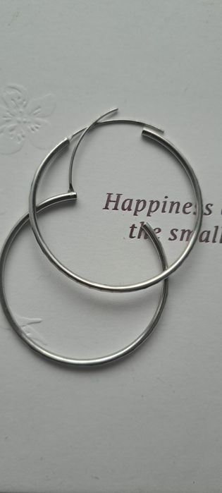 Cercei creole din argint