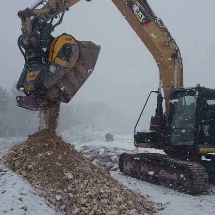 Cupe concasoare pentru excavatoare 16-25 ton MB Crusher