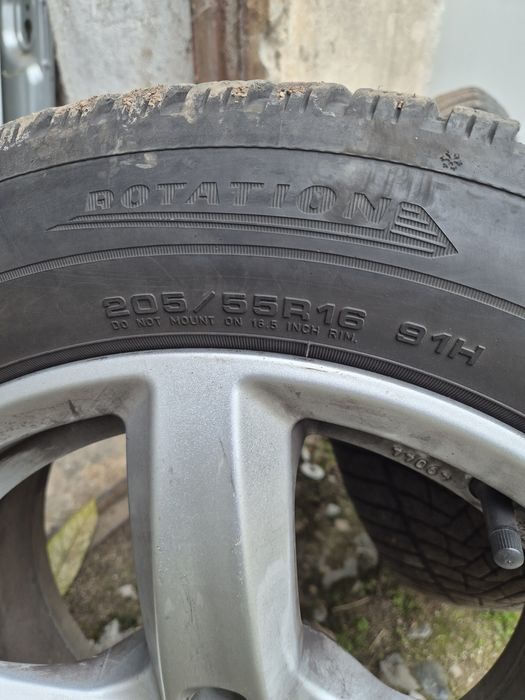 Джанти с зимни гуми 5×112