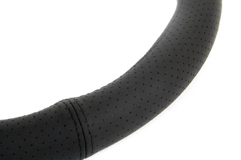 калъф за волан от естествена кожа за волани с размер м 37см-39см , ...