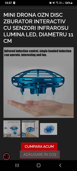 Jucarie  Disc drona  copii