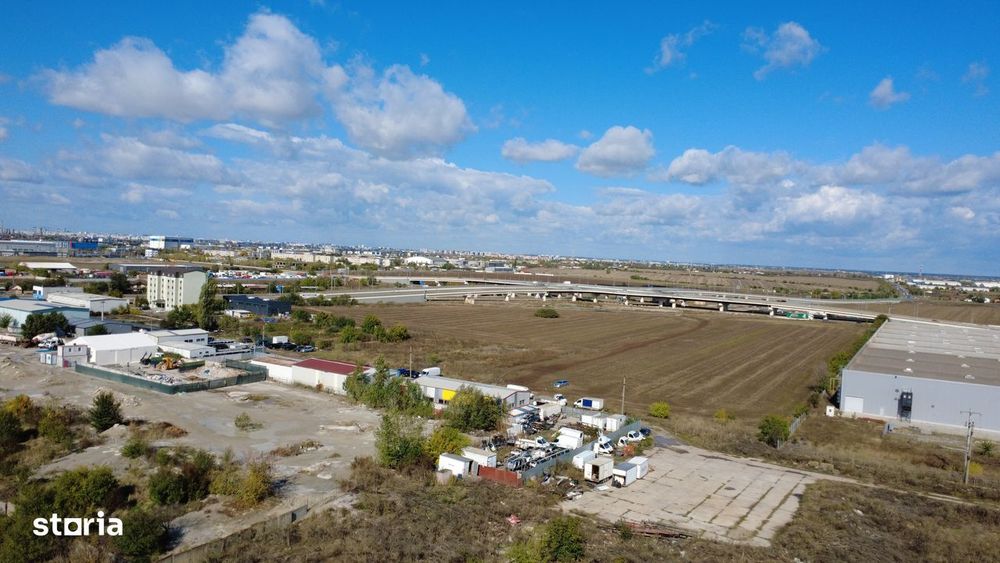 Teren 33500 m.p. PUZ aprobat - Industrial - Servicii