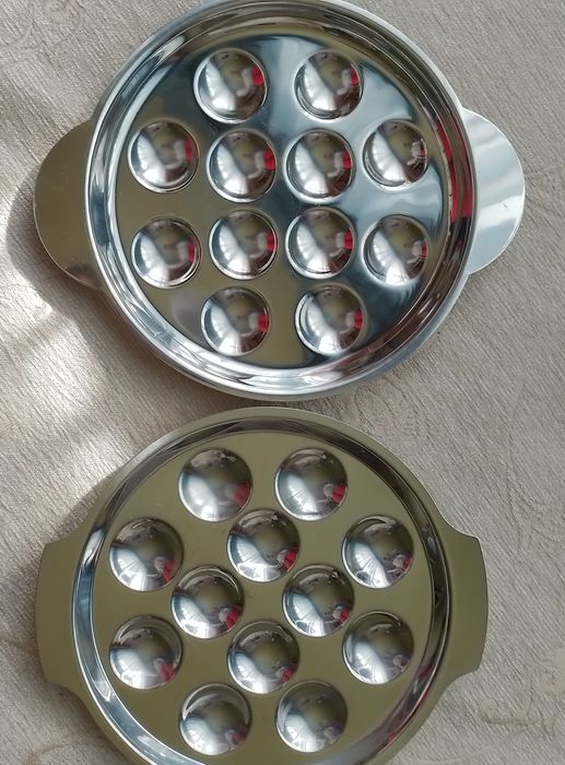 Чиния за охлюви 6 -12 гнезда