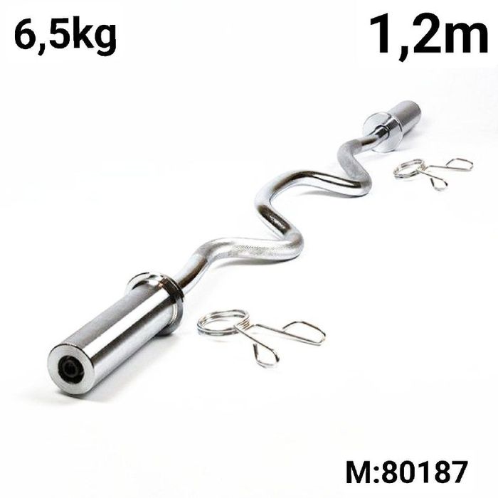 Гриф олимпийский французский зигзак трэп