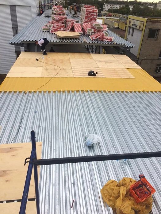 Монтаж ПВХ мембрана гидроизоляция