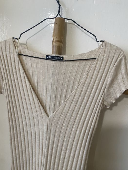 Zara дамска дълга рокля