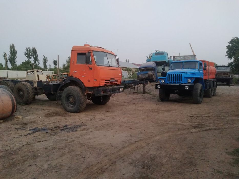 Камаз вездеход автомашиналарини заказ  асосида нолдан йигиб берамиз ка