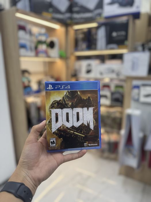 Диск doom 2016 ps4