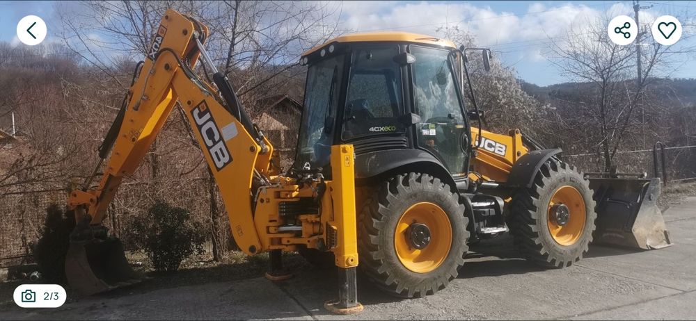 De vanzare Buldoexcavator JCB 4cx