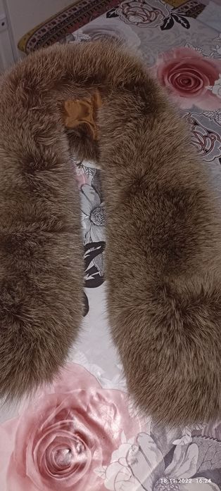 Мех воротник, писец очень красивый