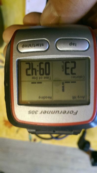 GARMIN Forerunner 305 si 205