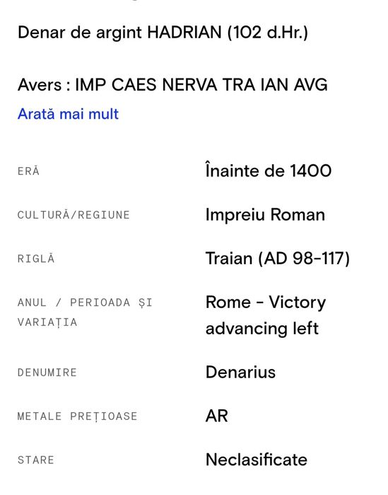 Moneda argint (denar)