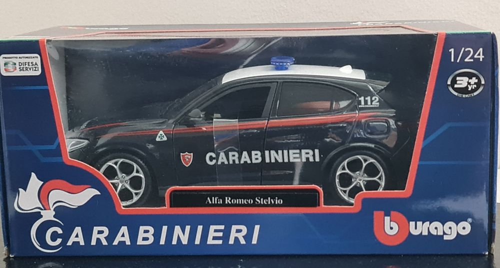 ALFA ROMEO Ctelvio  BBURAGO 1:24 м. от серията CARABINIERI