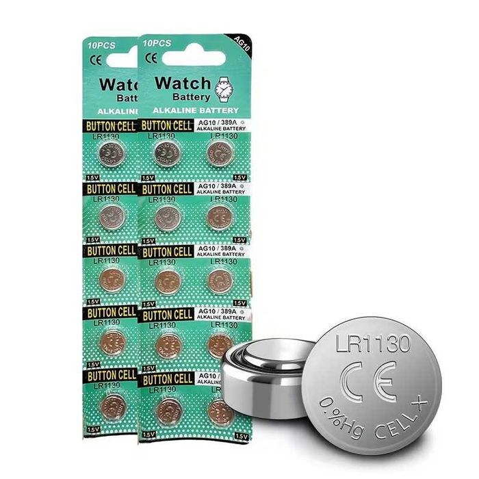 LR1130 AG10 / 389A Аалкални батерии 20бр