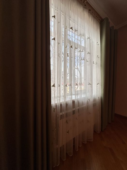 Продается шторы с портьером