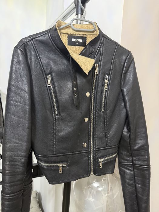 Кожено яке с подплата