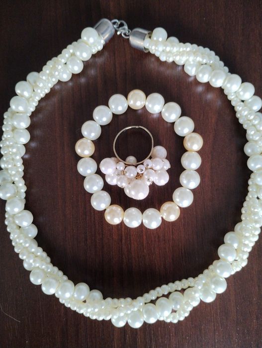 Set Colier ,brățară și inel