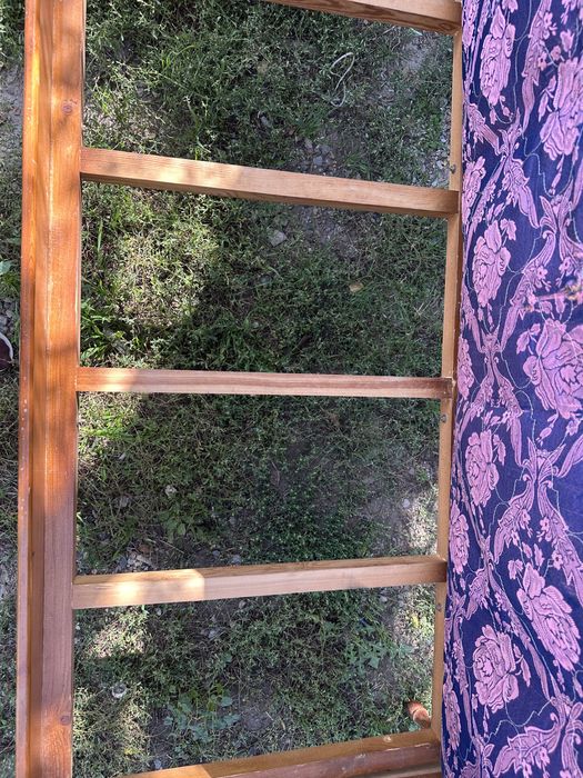 Кровать 90х200 нат. дерево