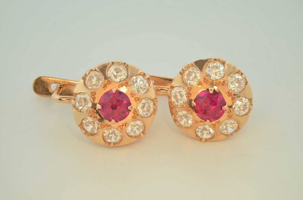 Серьги СССР  583 пробы