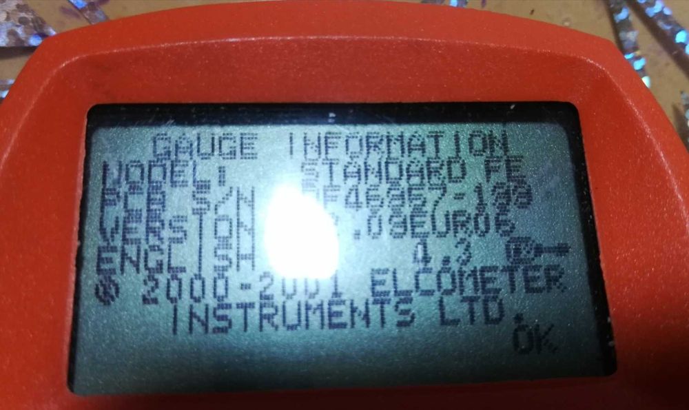 Элкометр 456 с пластинами