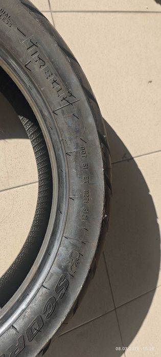 Продавам задна гума за мотор PIRELLI SCORPION TRAIL 2 150/70/17