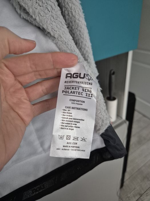 Jacheta hanorac bluza dama ciclism AGU Polartec noua cu etichetă nr L