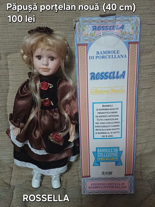 Păpuși porțelan noi și de colecție