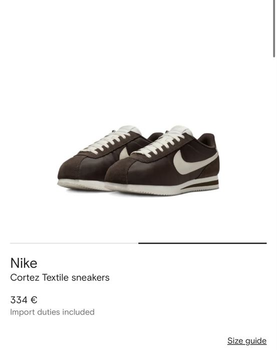 Маратонки Nike Cortez  brown