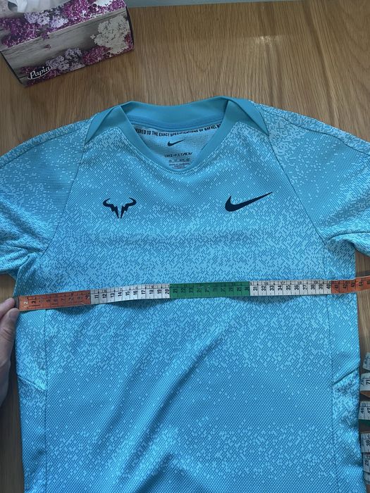 Nike Rafa Nadal тенис тениска Roland Garros 2024 размер S-XS