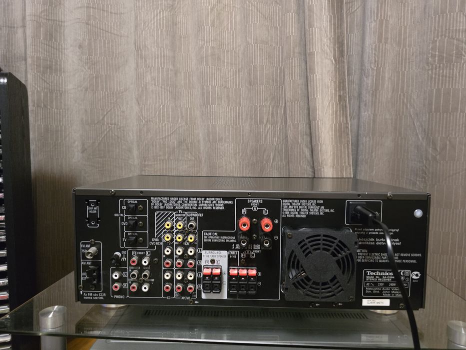 Technics SA-DX940 Made in Japan - 2x100W/8 Ohmi, Class H, Dolby Digital DTS, Receiver Hi-Fi Puternic